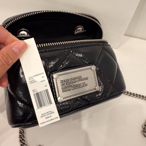 Marc Jacobs The Vanity Crossbody Bag Quilted Leather ‼️choose 1 color‼️ - Picture 6 of 16